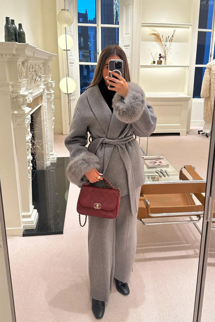 Grace Faux Fur Coat - SOERA Store