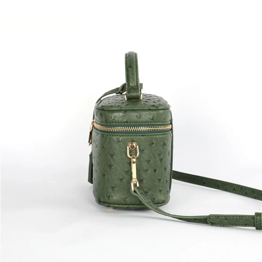 SOERA Delphine leather Box Bag - Bag - Green