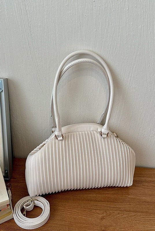 SOERA Mariana Pleated Shoulder Bag - Bag - SOERA-677379-DEF-OS-04614 Pink