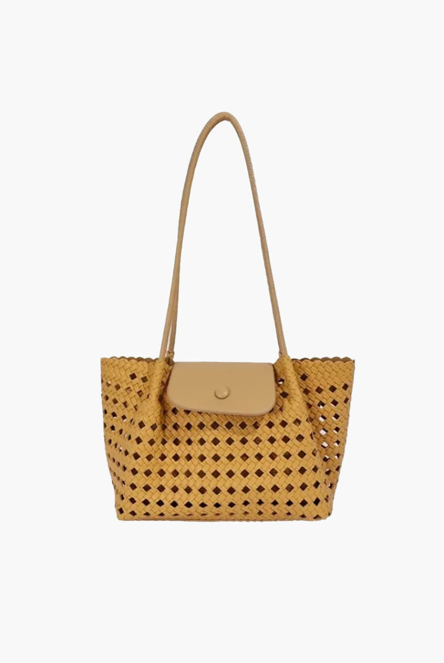 SOERA Marina Embossed Shoulder Bag - Bag - SOERA-115459-AMB-OS-00515 Amber