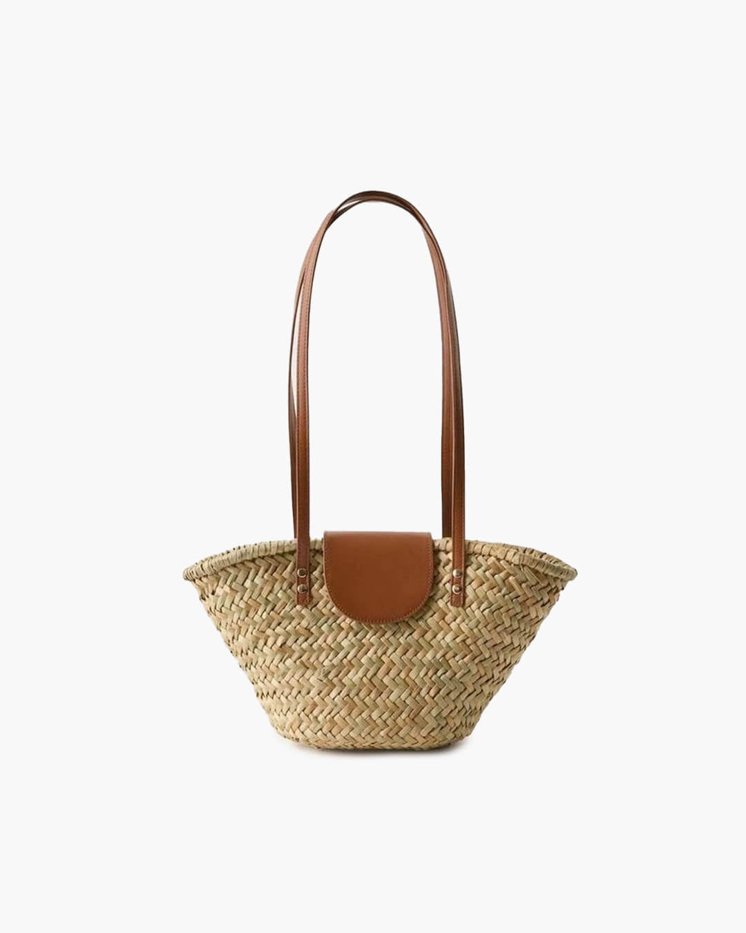 SOERA Sophia Woven Rattan Shoulder Bag - Bag - Beige