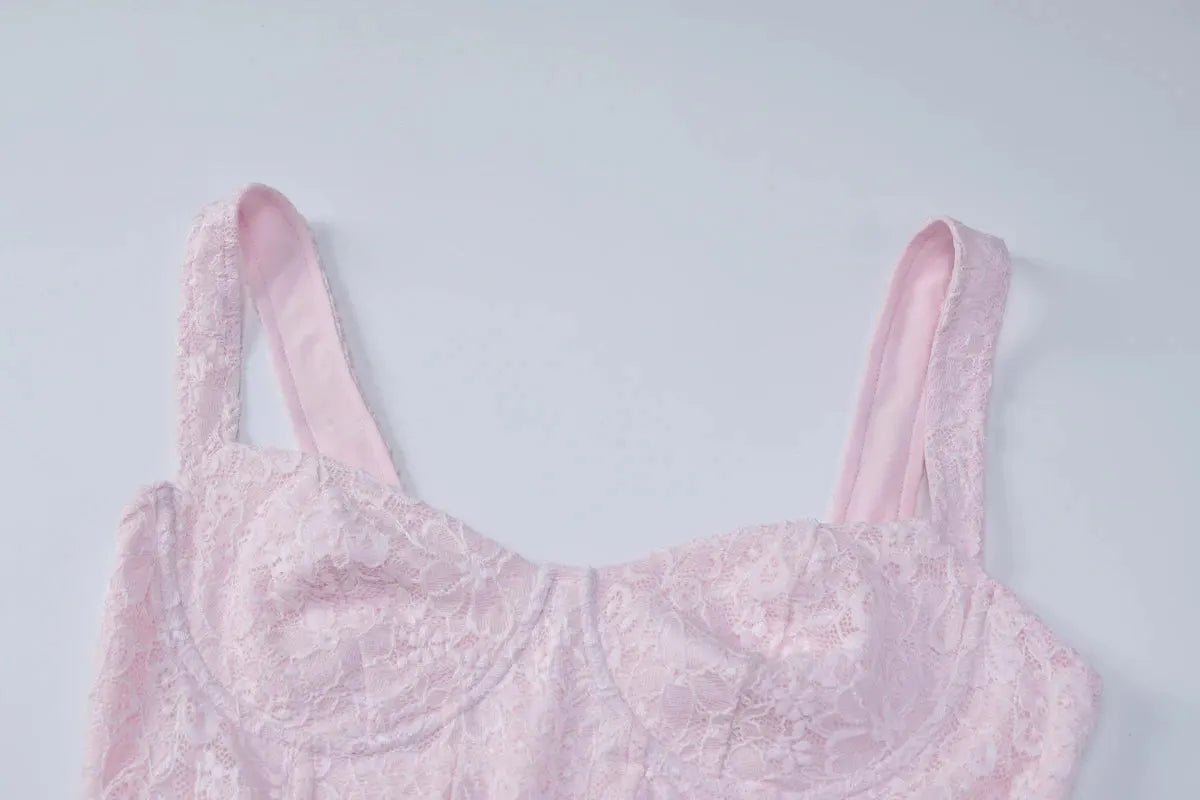SOERA Evette Sleeveless Corset Maxi Dress - Dresses - L