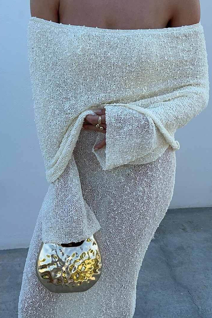 SOERA Marissa Maxi dress - Dresses - DWOD5-KL876001 beige S