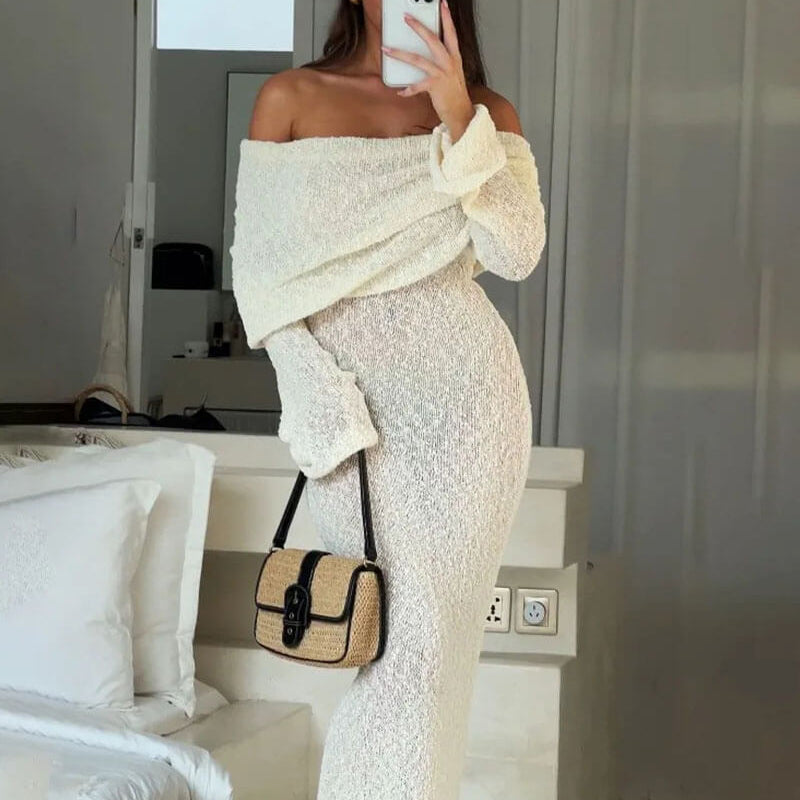 SOERA Marissa Maxi dress - Dresses - DWOD5-KL876004 creme S