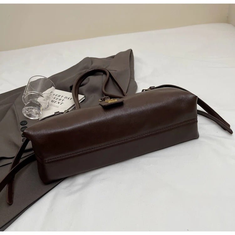 SOERA Audrey Shoulder Bag - Handbags - VM1760505138959050147 Coffee