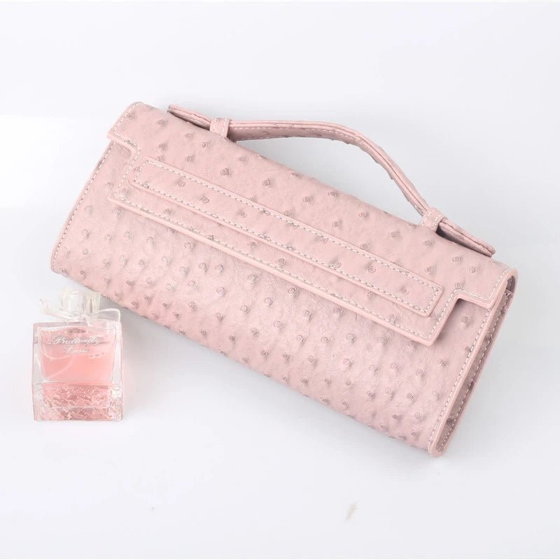 SOERA Bianca Embossed Clutch - Handbags - Pink