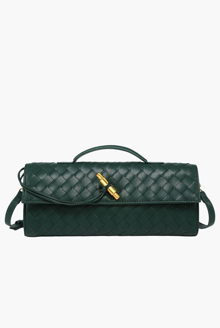 SOERA Bianca Woven Bag - Handbags - DBAD2-RE565001 Darkgreen