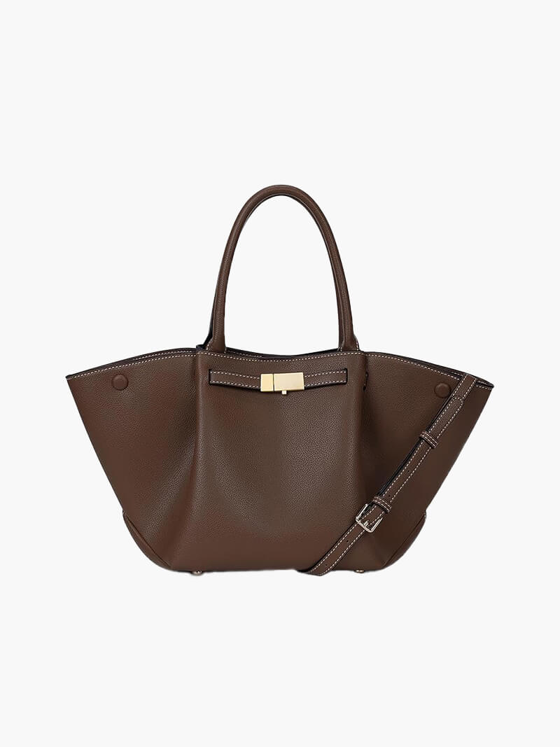 SOERA Melanie Vegan Leather Bag - Handbags - Soera-Melanie-leather-bag/darkbrown Dark Brown