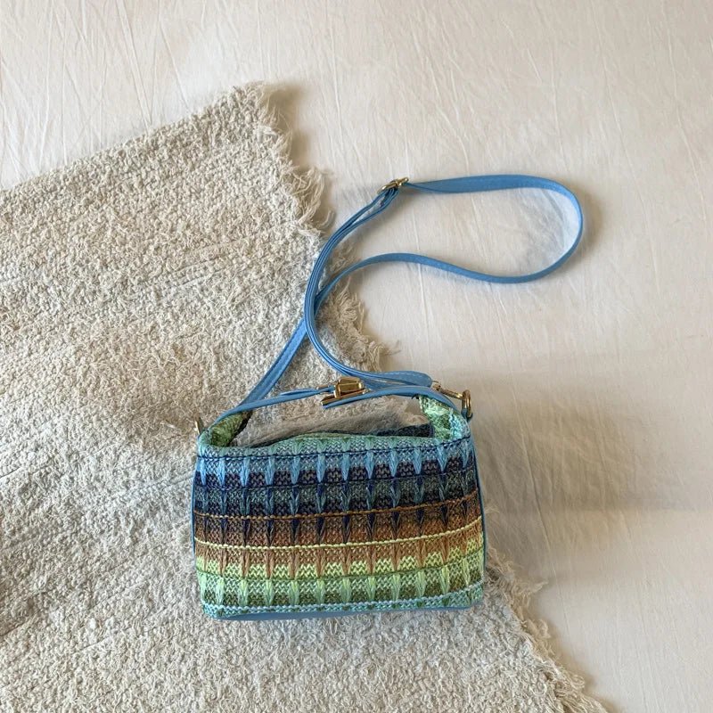 SOERA Raphaela Woven Raffia Sling Bag - Handbags - 1005009607229453-;Gh1774869390937497644 Khaki