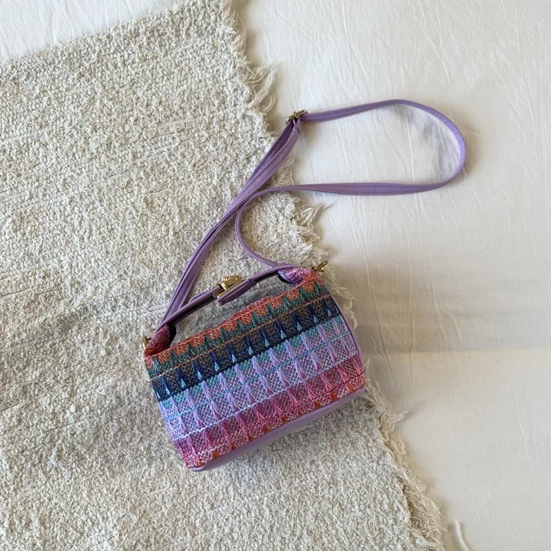 SOERA Raphaela Woven Raffia Sling Bag - Handbags - 1005009607229453-;Gh1774869390937497644 Khaki