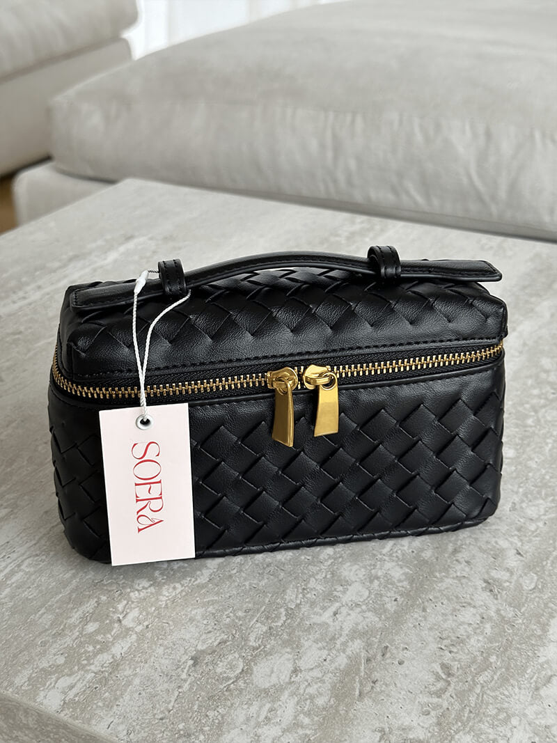 SOERA Tara Woven bag - Handbags - DBAD2-RE843008 Black