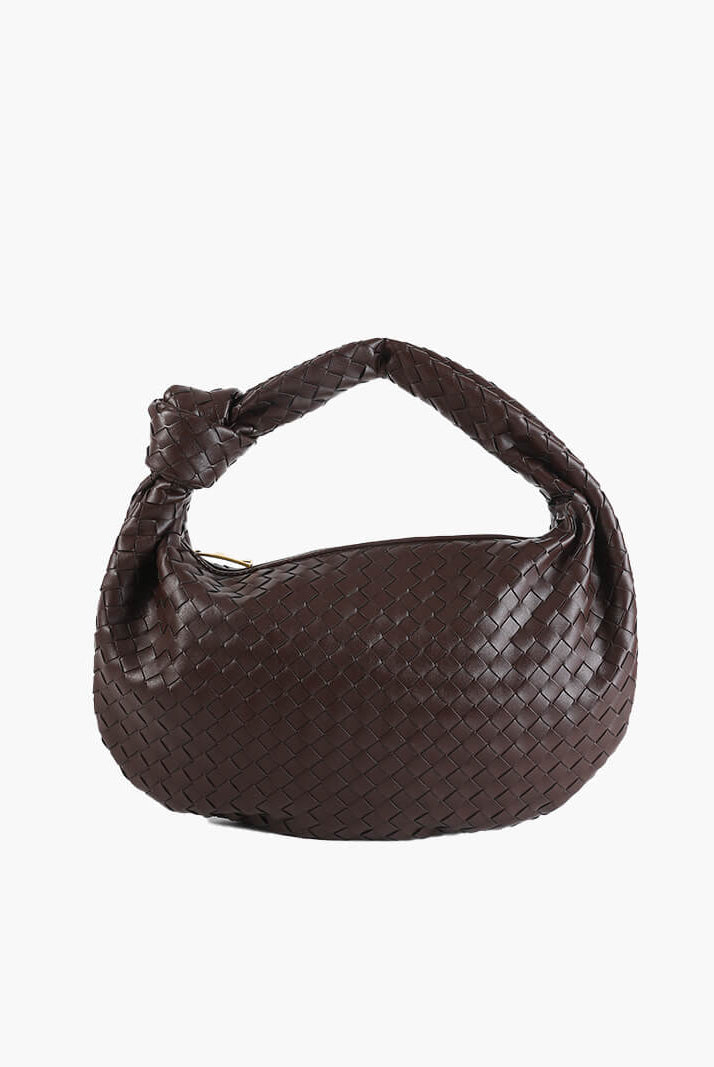 SOERA Woven bag Medium - Handbags - DBAD2-QK170001 Coffee