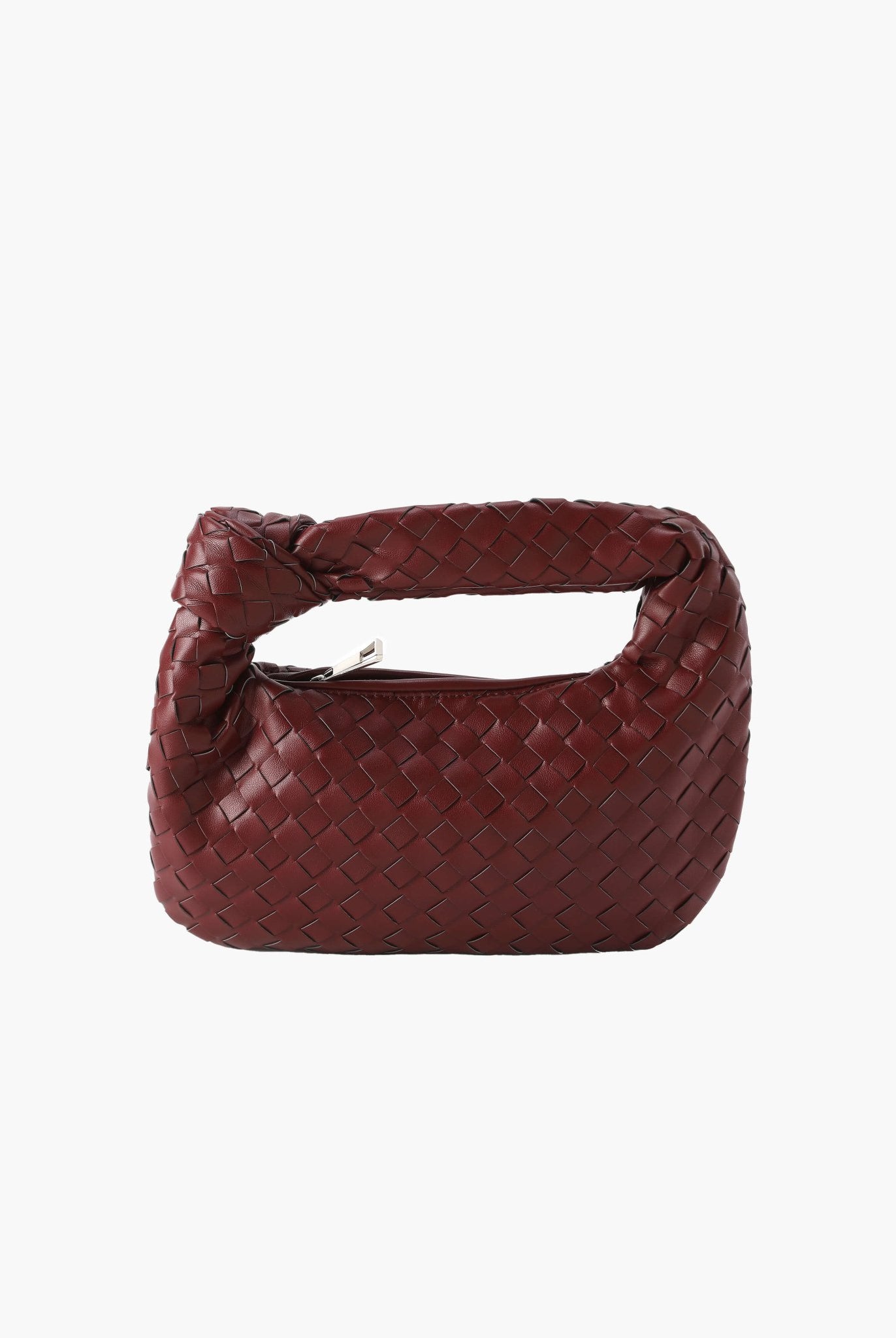 SOERA Woven bag mini - Handbags - DBAD2-QK389009 burgundy