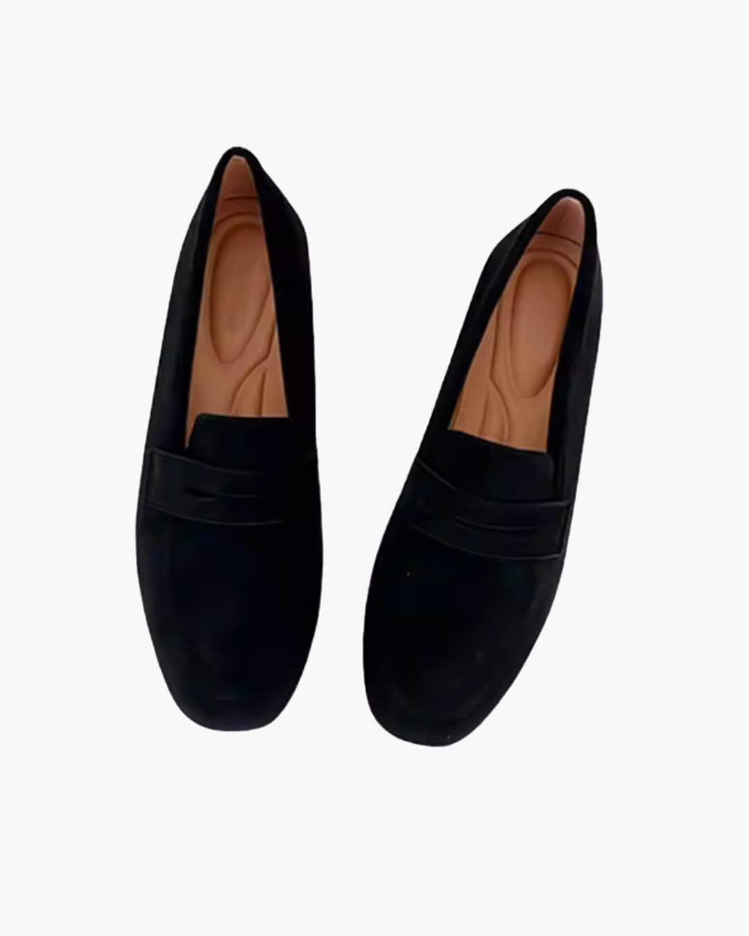 SOERA Bianca Suede Slip - On Loafers - Shoes - Black 34