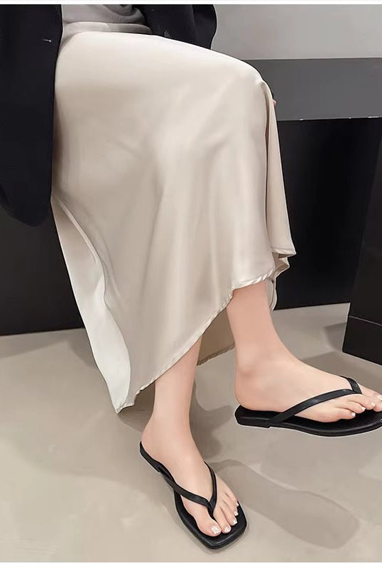 SOERA Fiona Square-Toe Beach Sandal - Shoes - SOERA-103363-DEF-OS-46411 Black 37