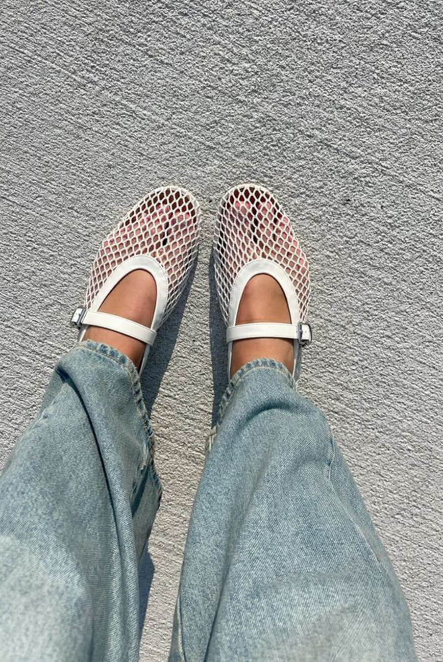 SOERA Rebecca Mesh Ballet Flats - Shoes - SOERA-Rebecca-Mesh-Ballet-Flats-Shoes-Black/36 Black 36