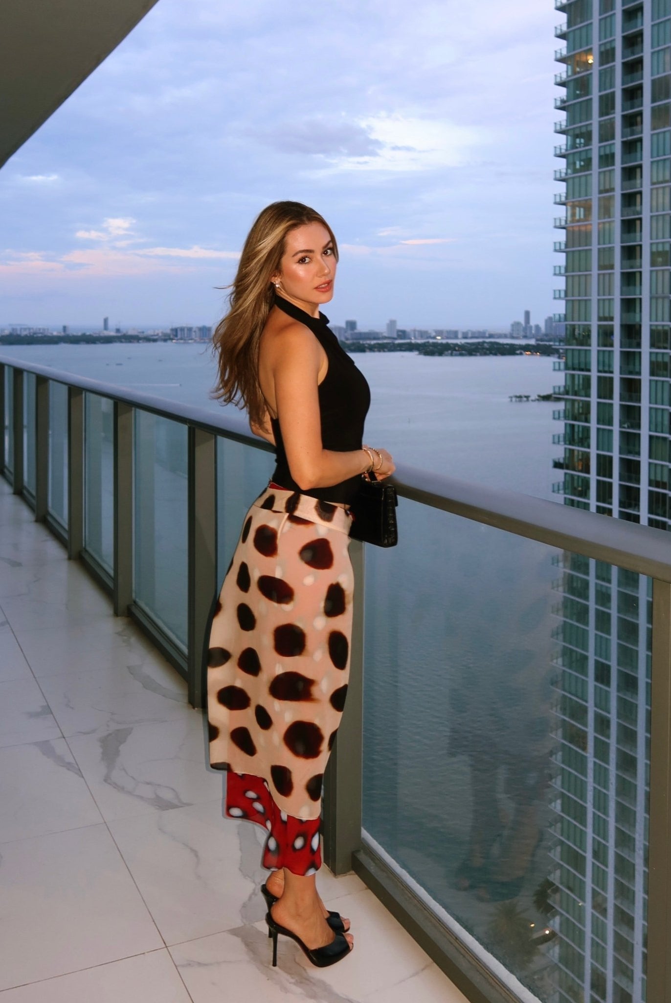 SOERA Eleni Wrap Midi Skirt Scarf Detail - Skirt - SOERA-478083-L-OS-87043 L