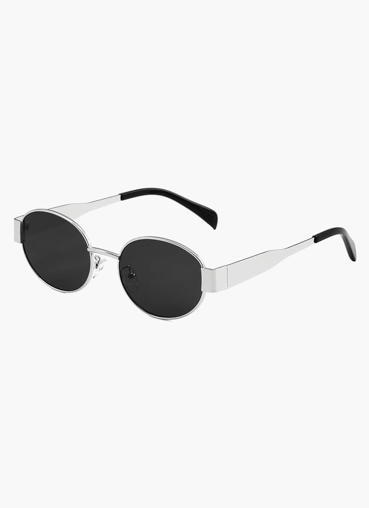 SOERA Cilia Sunglasses - Sunglasses - DHOD2-RE325013 Silver frame dark lenses