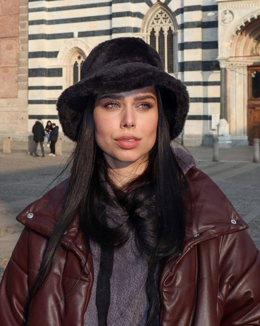 SOERA Pauleen Fluffy Bucket Hat - Winter Hats - 3256809632924783-;MB1764102178382812074 Beige