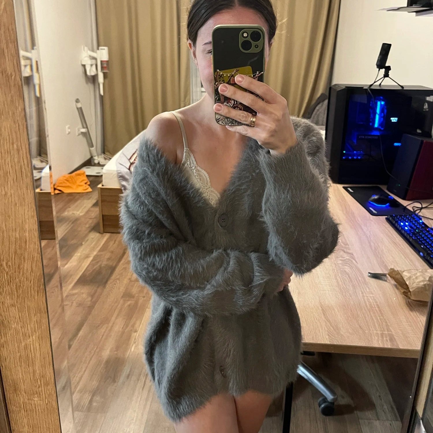 Gilet Tricoté Douillet Terry