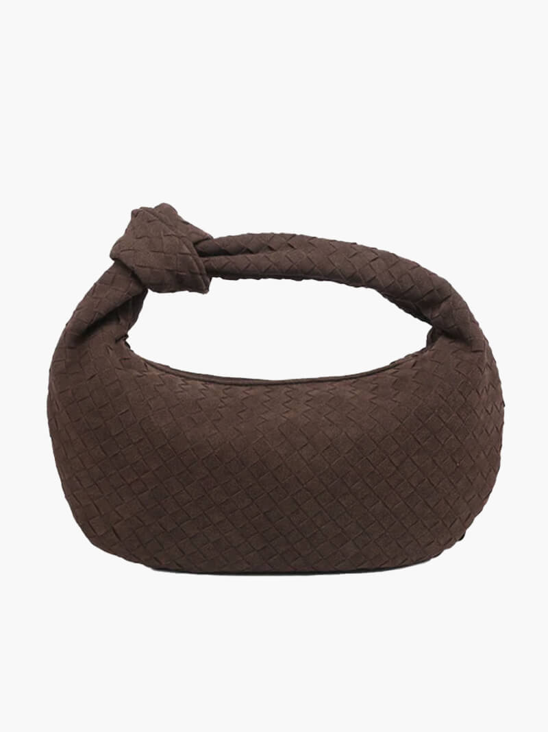 Woven bag medium suede - SOERA Store