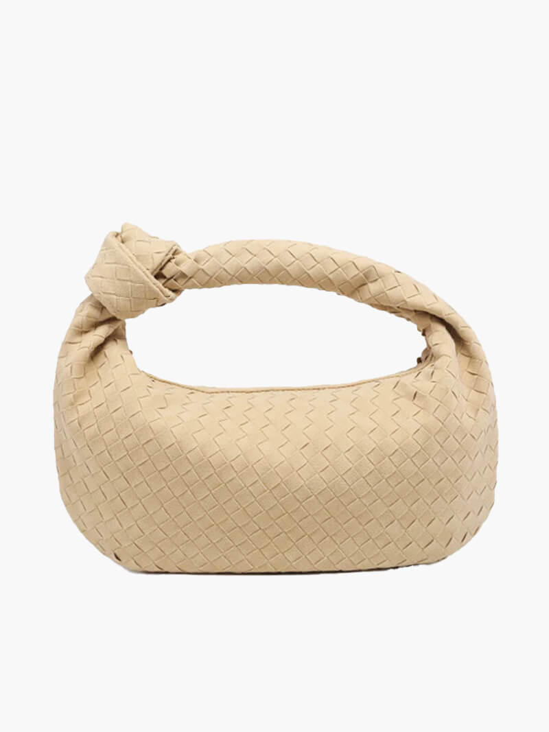 Woven bag medium suede - SOERA Store