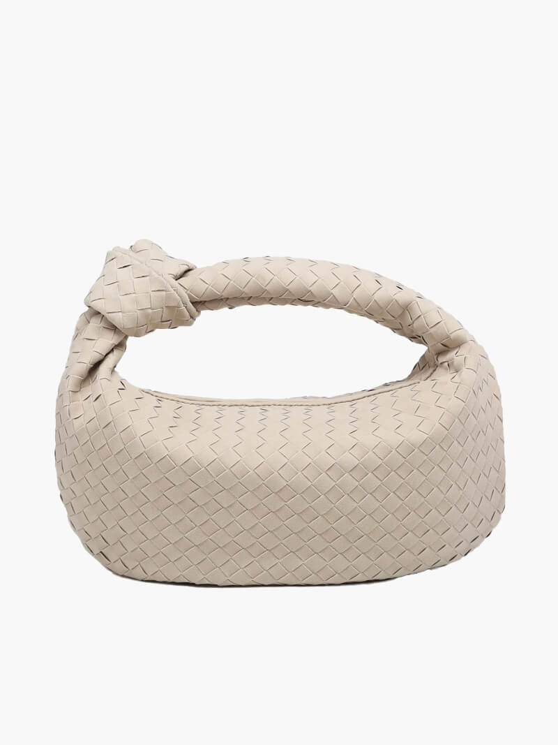 Woven bag medium suede - SOERA Store