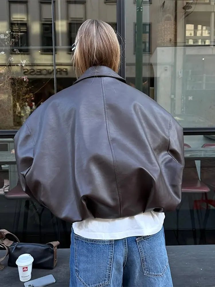 Soera Caroline Vegan Leather Jacket 