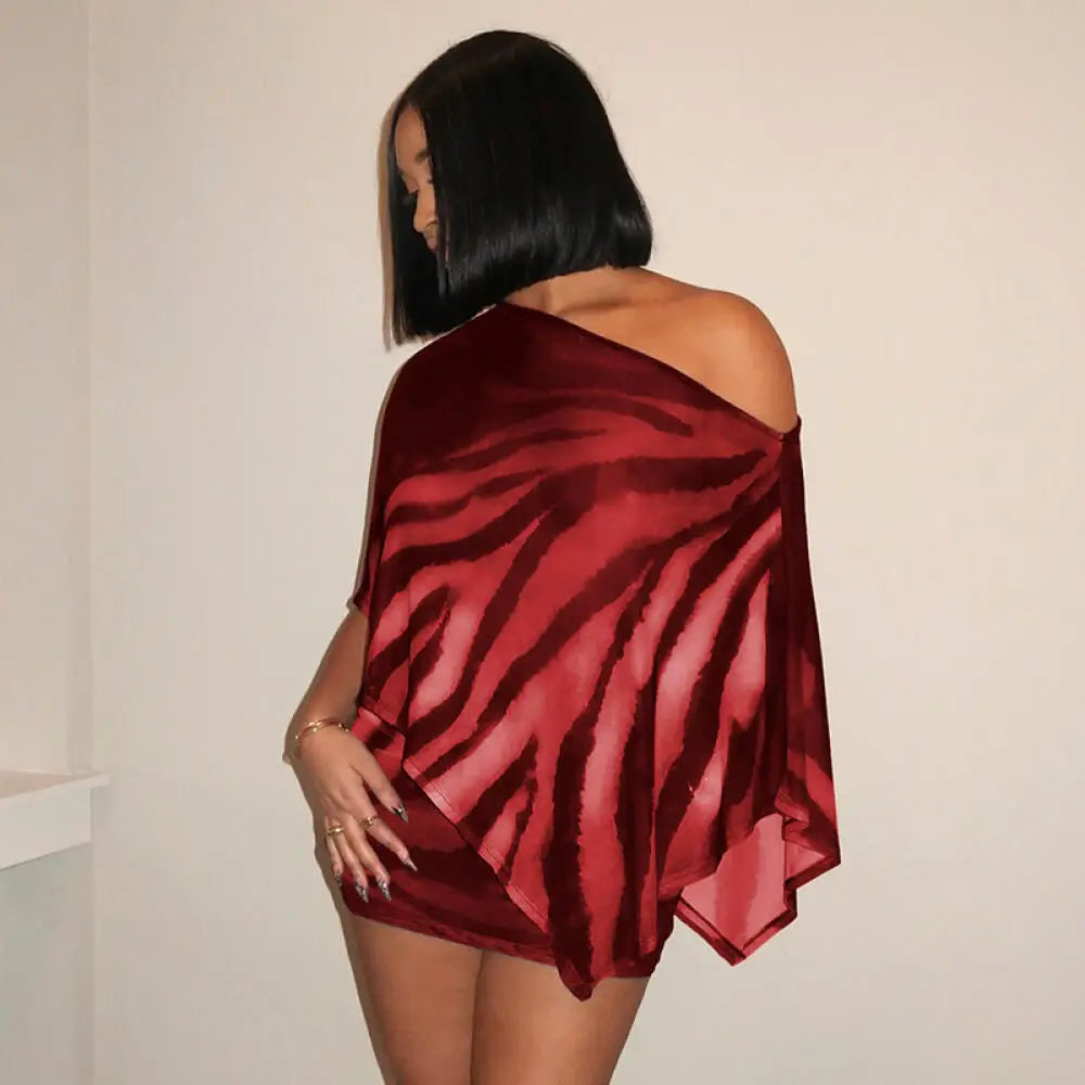 Ensemble deux pièces Mariana imprimé zèbre