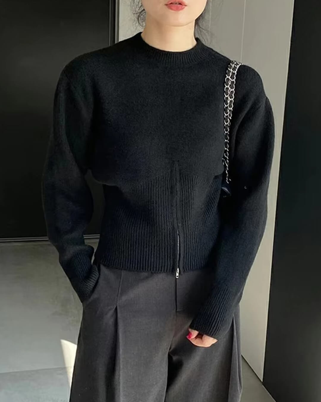 Pull à taille fine Amara