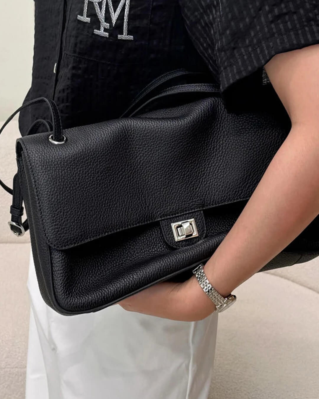SOERA Alicia Commuting Tote Bag - Bag - SOERA-825539-BLA-32-78819 Black 32cm x 9cm x 22cm