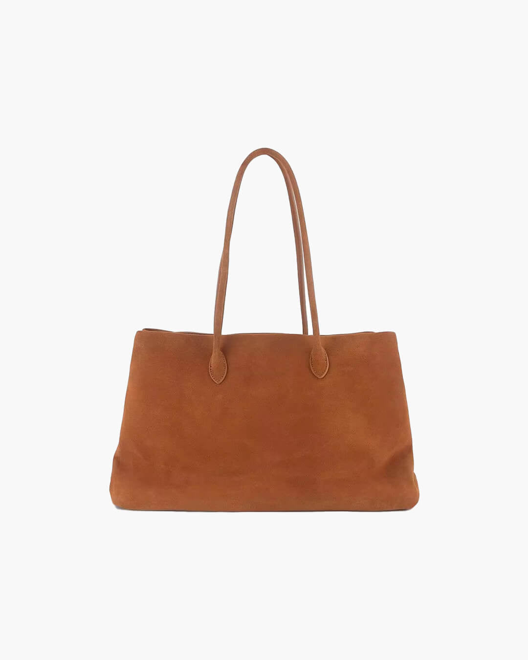 SOERA Carly Frosted Suede Tote Bag - Bag - SOERA-325059-SUE-40-56867 Coffee 40 x 17 x 25 cm
