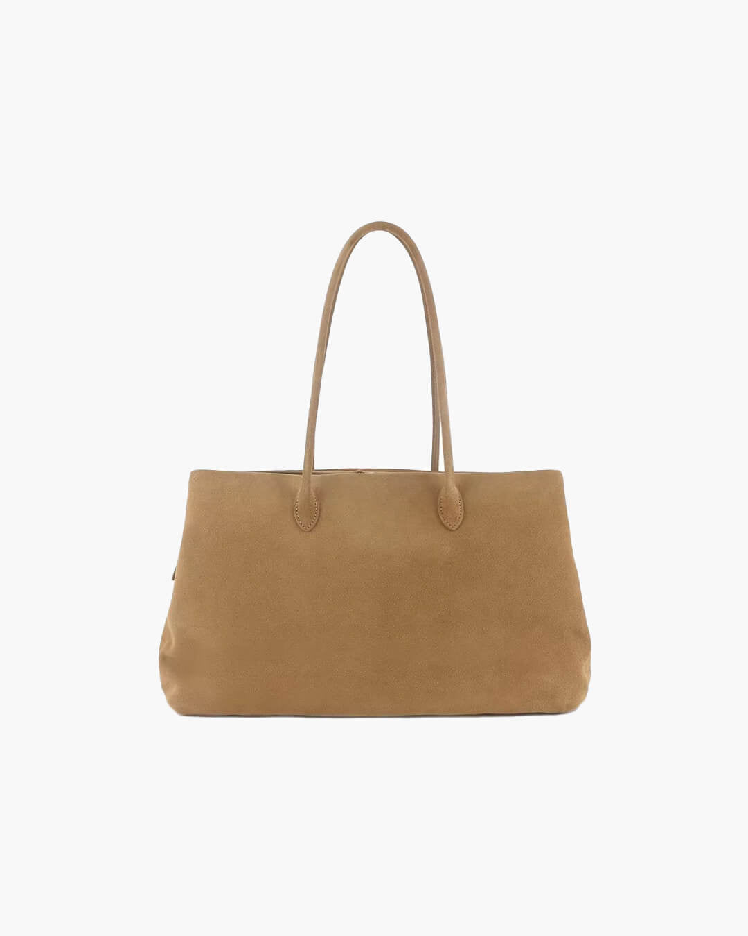 SOERA Carly Frosted Suede Tote Bag - Bag - SOERA-325059-SUE-40-56867 Coffee 40 x 17 x 25 cm