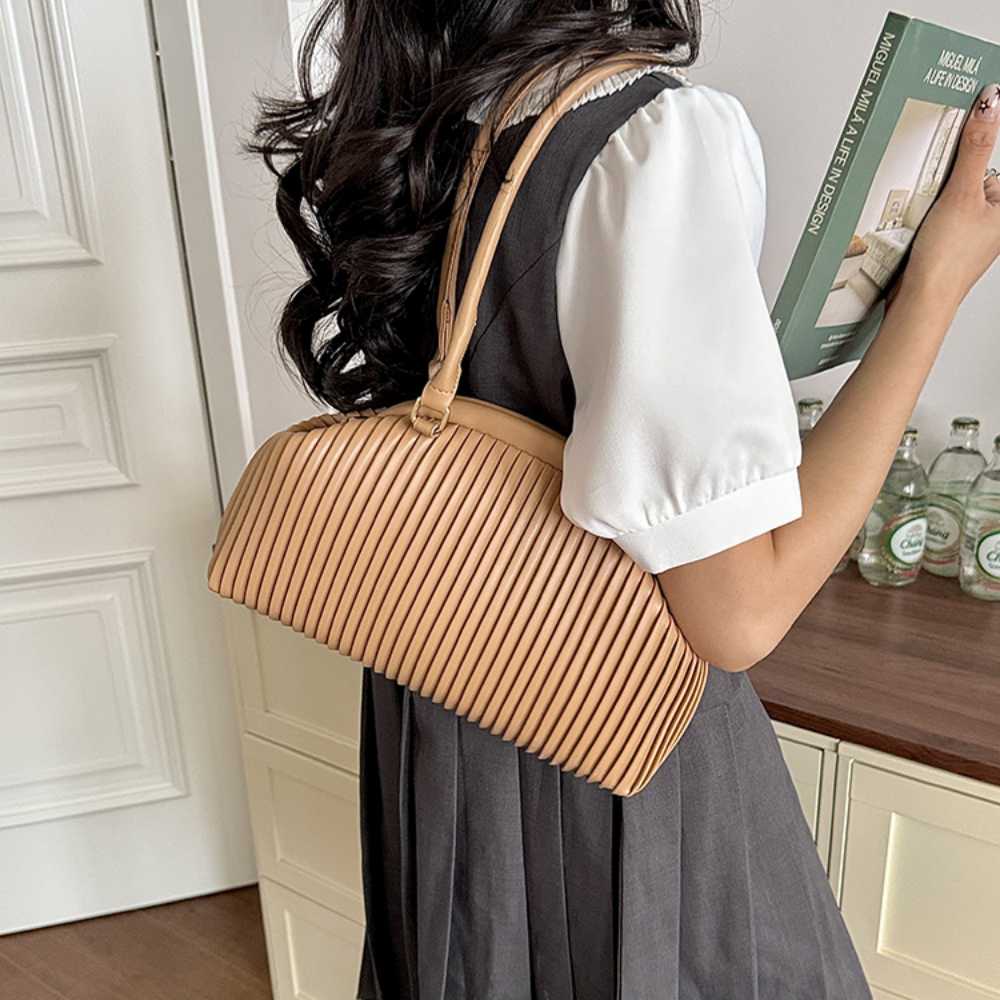 SOERA Mariana Pleated Shoulder Bag - Bag - SOERA-677379-DEF-OS-04613 Brown