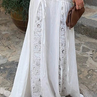 Quinn Low Waist Lace Maxi Skirt