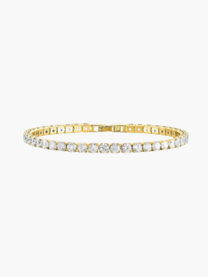 SOERA Soera Tennis Bracelet - Bracelet - Soera-Tennis-Armband-gold gold 4 mm