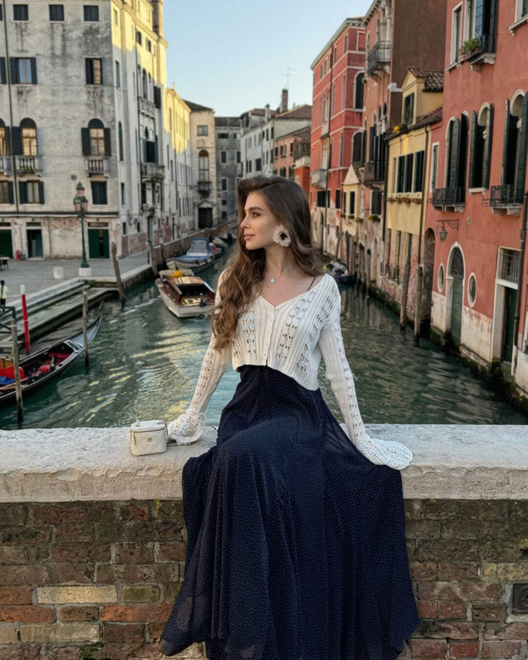 SOERA Ivana Hollow Out Knitted Cardigan - Cardigans - IO1771188465070358206 White S