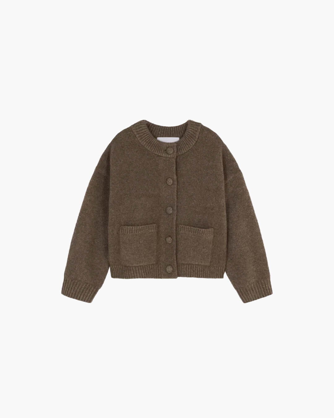 SOERA Nessa Thick Knitted Cardigan - Cardigans - EA1760504685428296616 Brown S