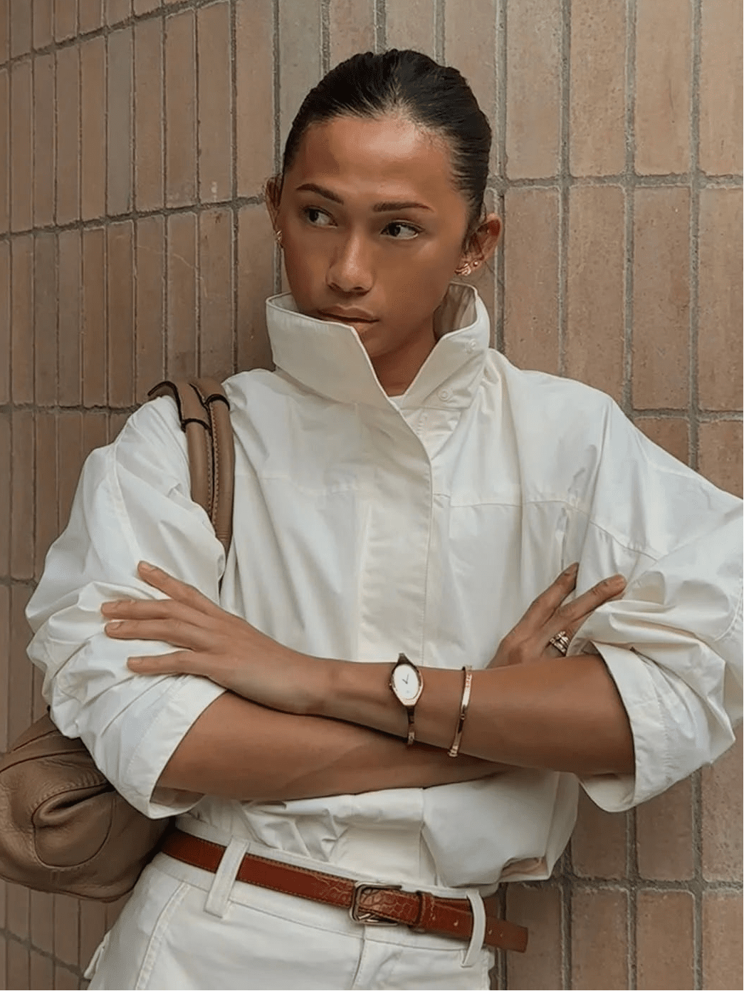 SOERA Bianca Hooded Waterproof Bomber Jacket - Coats & Jackets -  White S