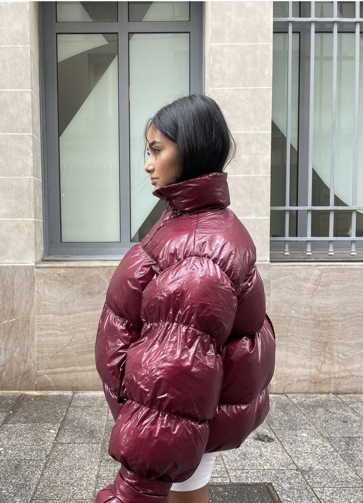 SOERA Olivia Shiny Puffer Jacket - Coats & Jackets -  Gold M