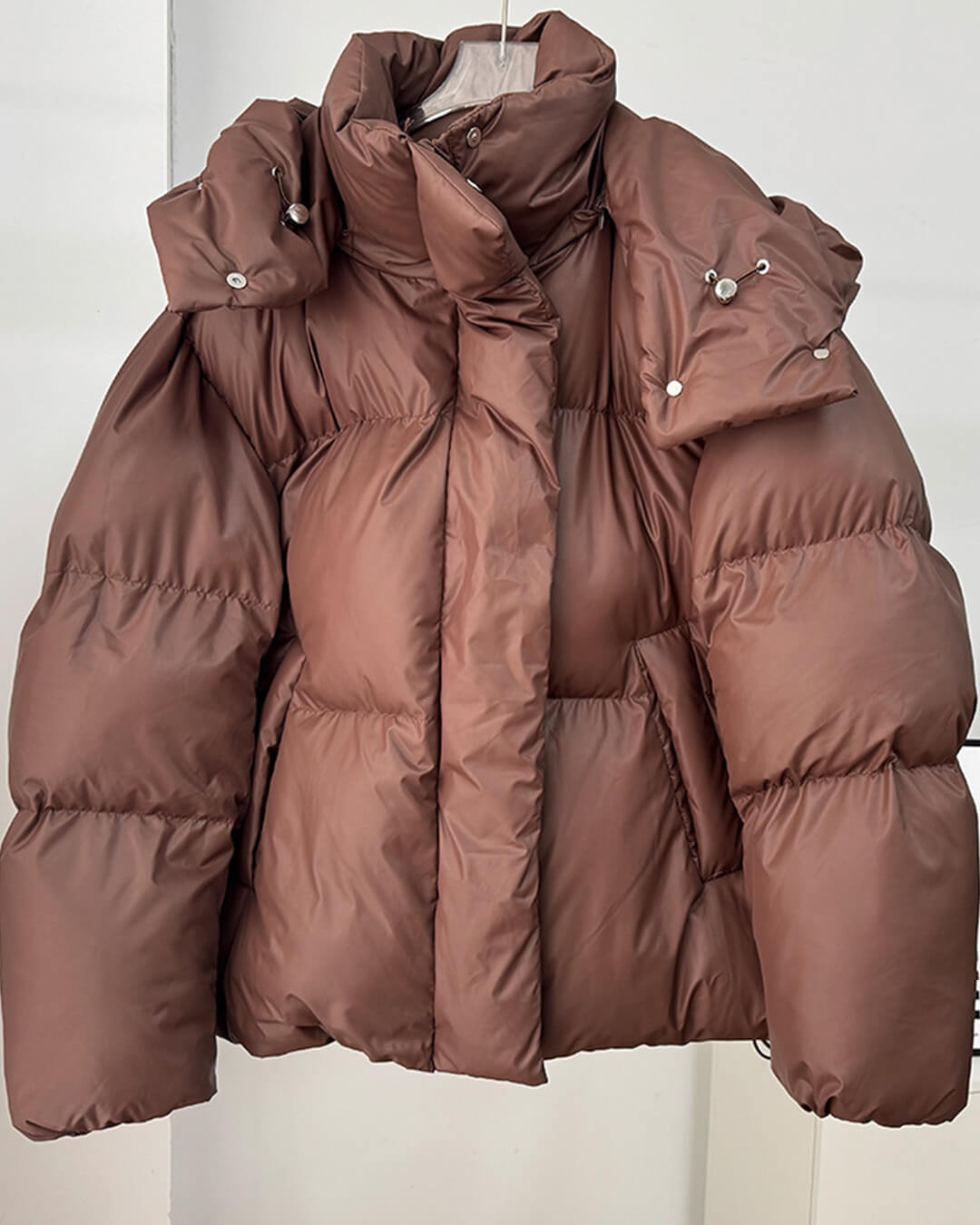 SOERA Rosalie Puffer Jacket - Coats & Jackets -  Brown S