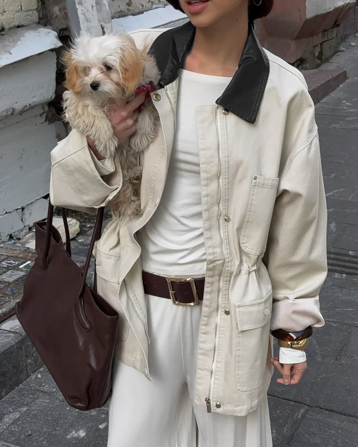 SOERA Therese Drawstring Oversized Jacket - Coats & Jackets - 1005009730915526-;pm1772722482333290780 S