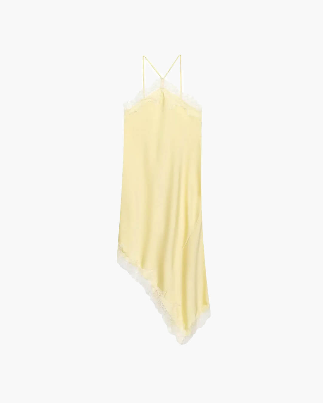 SOERA Celeste Off - Shoulder Lace Midi Dress - Dress -  Yellow S