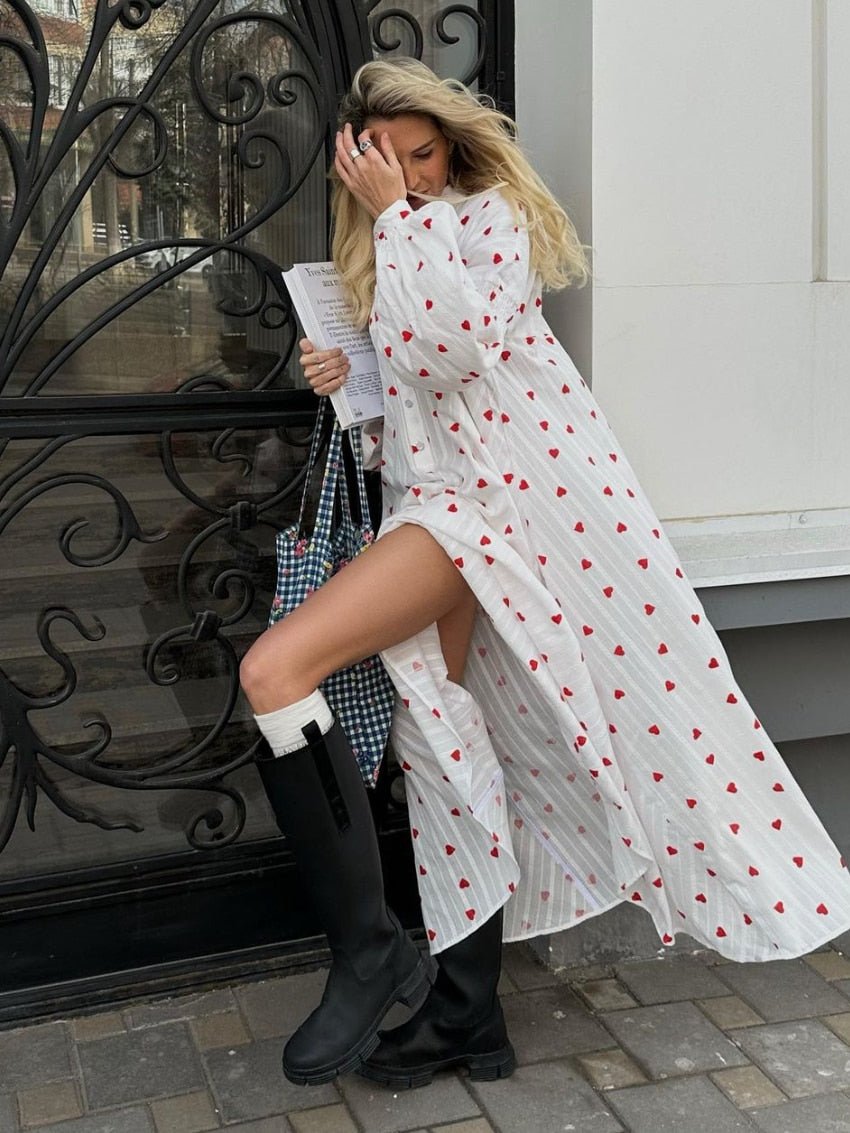 SOERA Sophia A-Line Midi Dress - Dress - SOERA-748291-WHI-L-99203 White L
