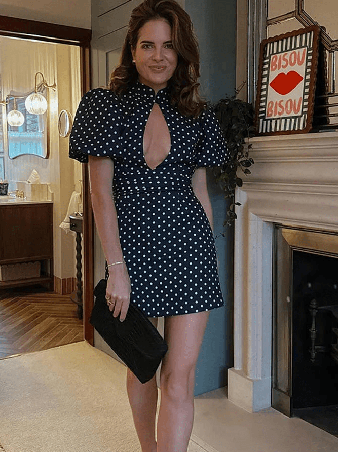 SOERA Becky Backless Polka Dots Mini Dress - Dresses - 1005011757397649-;ws1774869391175934640 Black M