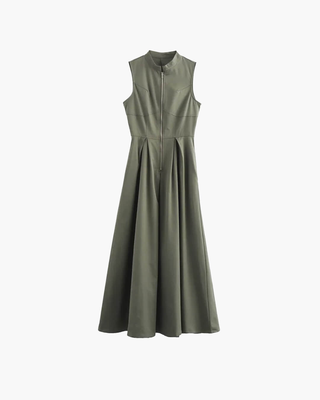 SOERA Jessica Sleeveless Midi Dress - Dresses - 1005007606639334-;xR1772045931504000937 Beige S