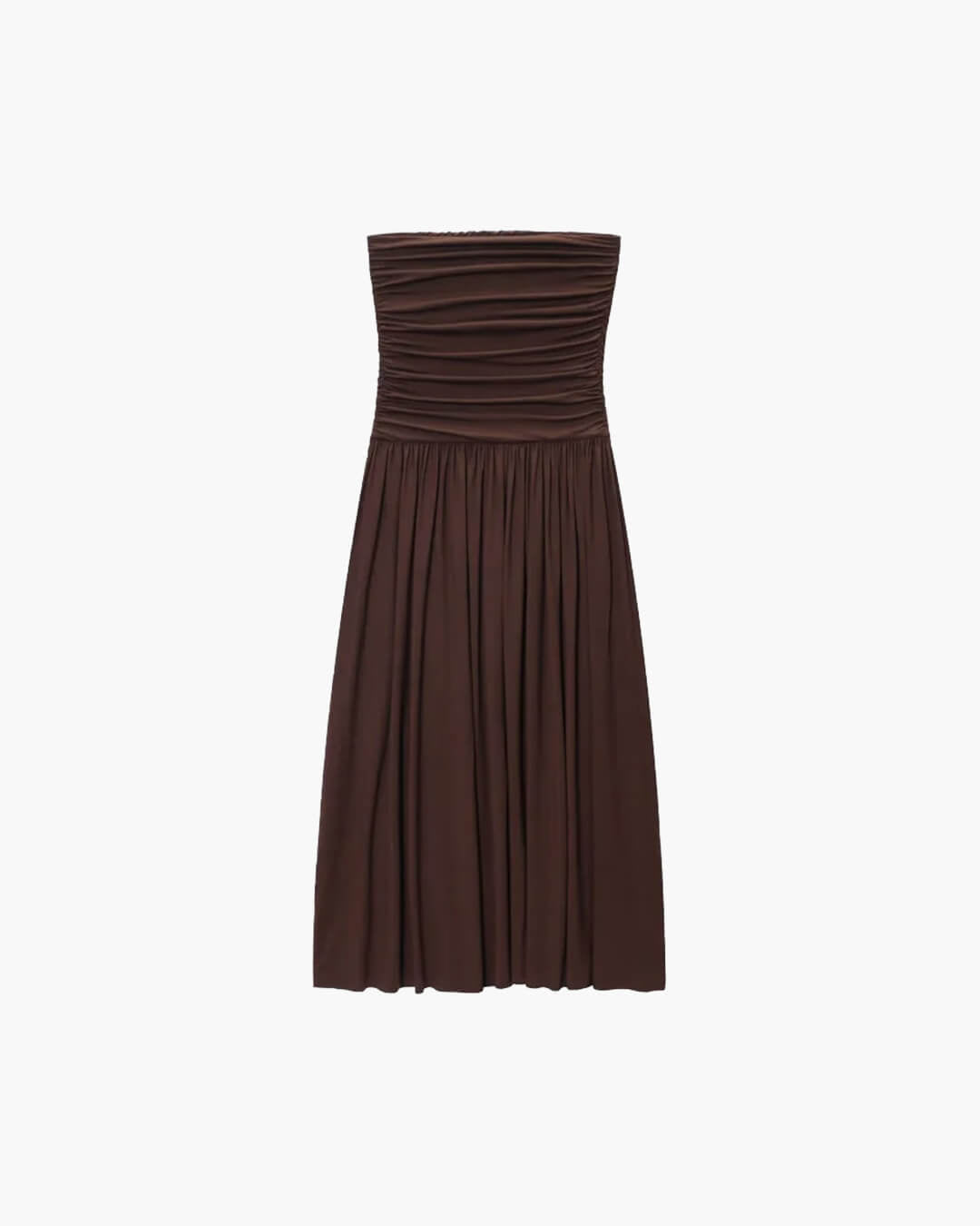 SOERA Lauren Strapless Ruched Maxi Dress - Dresses - 1005009916202896-;Fo1771839650704153528 S