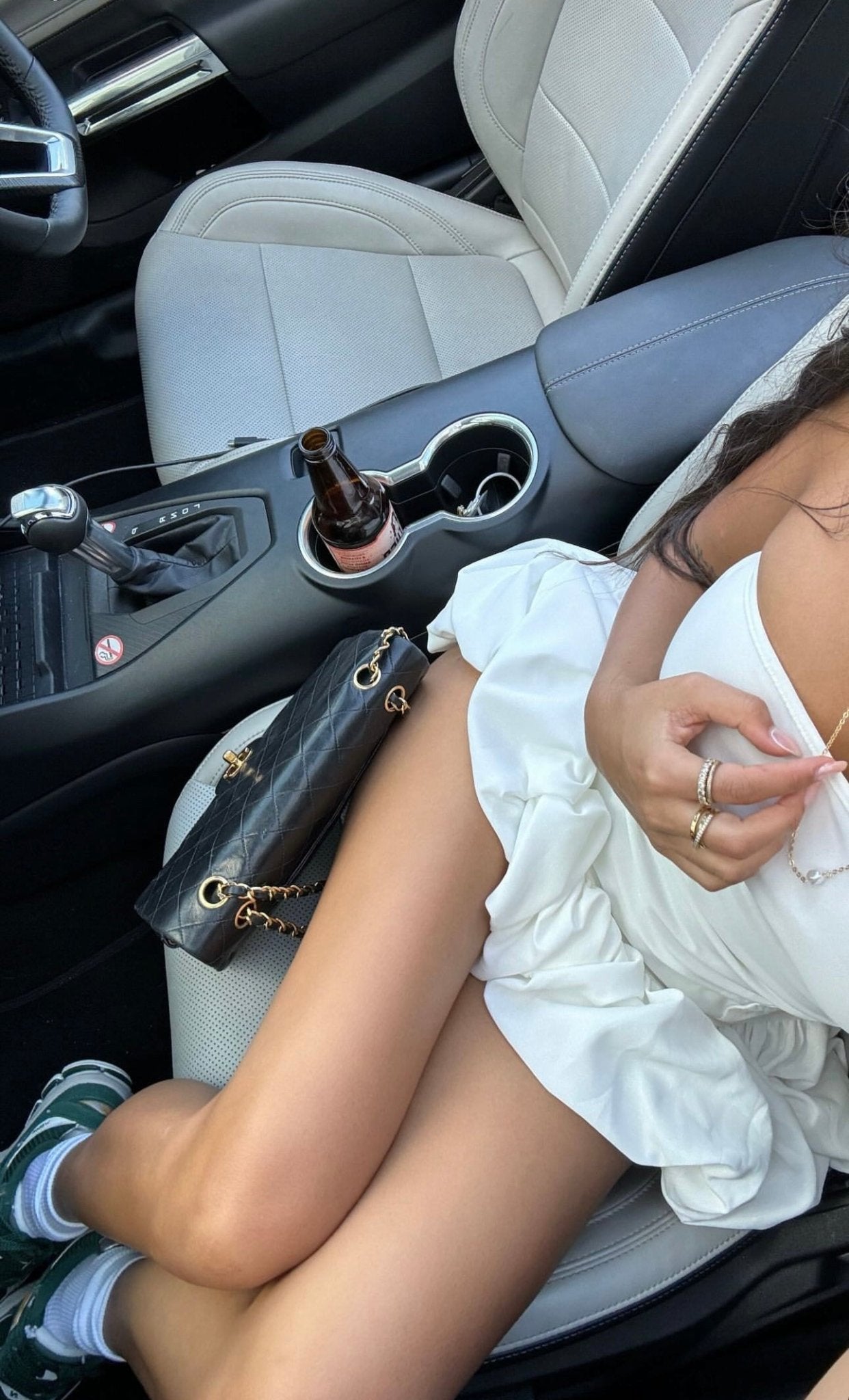 SOERA Tate Strapless Puffball Mini Dress - Dresses -  White L