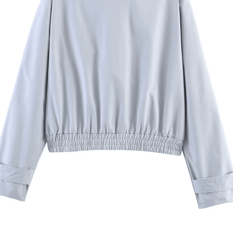 SOERA Jenny High Neck Zip Jacket - Jacket - SOERA-894787-DEF-OS-74438 Light Blue S