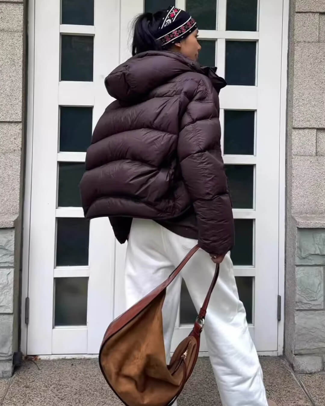 SOERA Alina Hooded Puffer Jacket - Jackets - 3256809559753038-;du1764062902175980066 Burgundy S